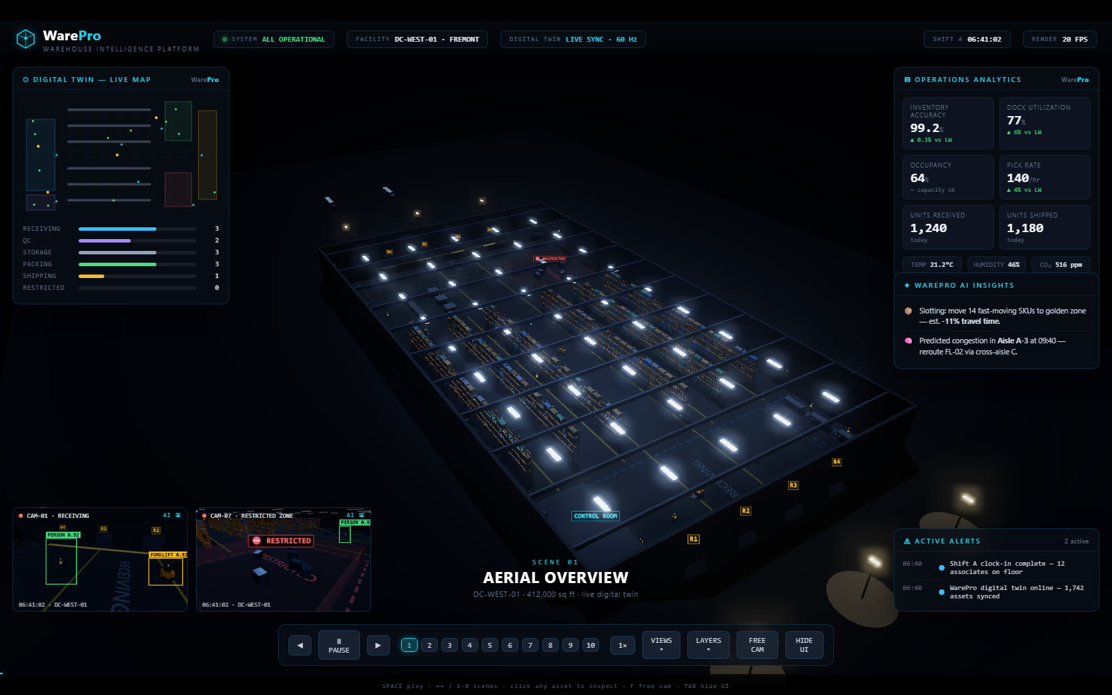 WarePro Command Center