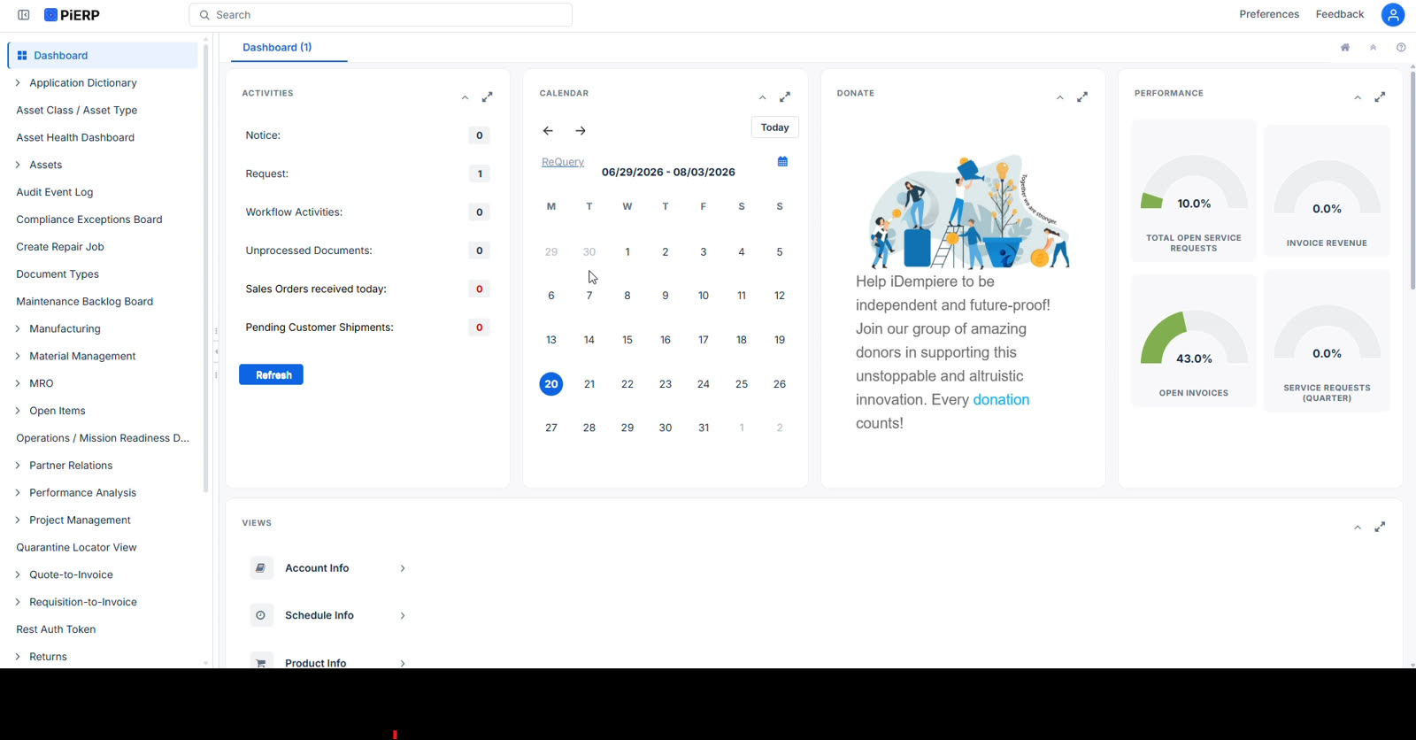 The same dashboard, rebuilt — after